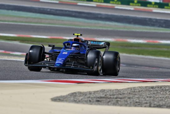Logan Sargeant (USA) Williams Racing FW45.
24.02.2023. Formula 1 Testing, Sakhir, Bahrain, Day Two.
- www.xpbimages.com, EMail: requests@xpbimages.com &copy; Copyright: Price / XPB Images