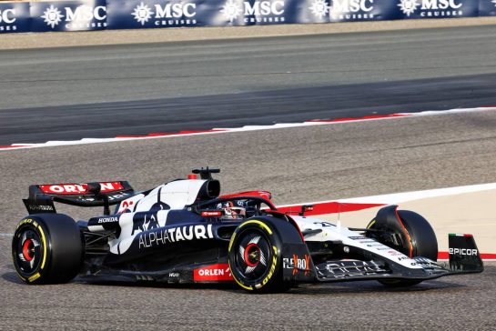 Nyck de Vries (NLD) AlphaTauri AT04.
24.02.2023. Formula 1 Testing, Sakhir, Bahrain, Day Two.
- www.xpbimages.com, EMail: requests@xpbimages.com &copy; Copyright: Batchelor / XPB Images