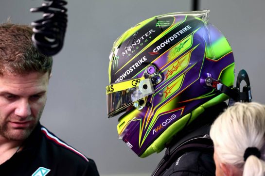 Lewis Hamilton (GBR) Mercedes AMG F1.
25.02.2023. Formula 1 Testing, Sakhir, Bahrain, Day Three.
- www.xpbimages.com, EMail: requests@xpbimages.com © Copyright: Batchelor / XPB Images