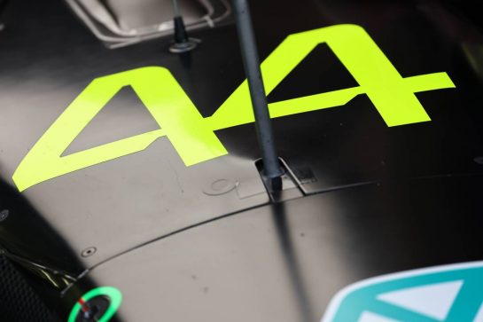 #44 - Lewis Hamilton (GBR) Mercedes AMG F1 W14 nosecone.
25.02.2023. Formula 1 Testing, Sakhir, Bahrain, Day Three.
- www.xpbimages.com, EMail: requests@xpbimages.com © Copyright: Batchelor / XPB Images