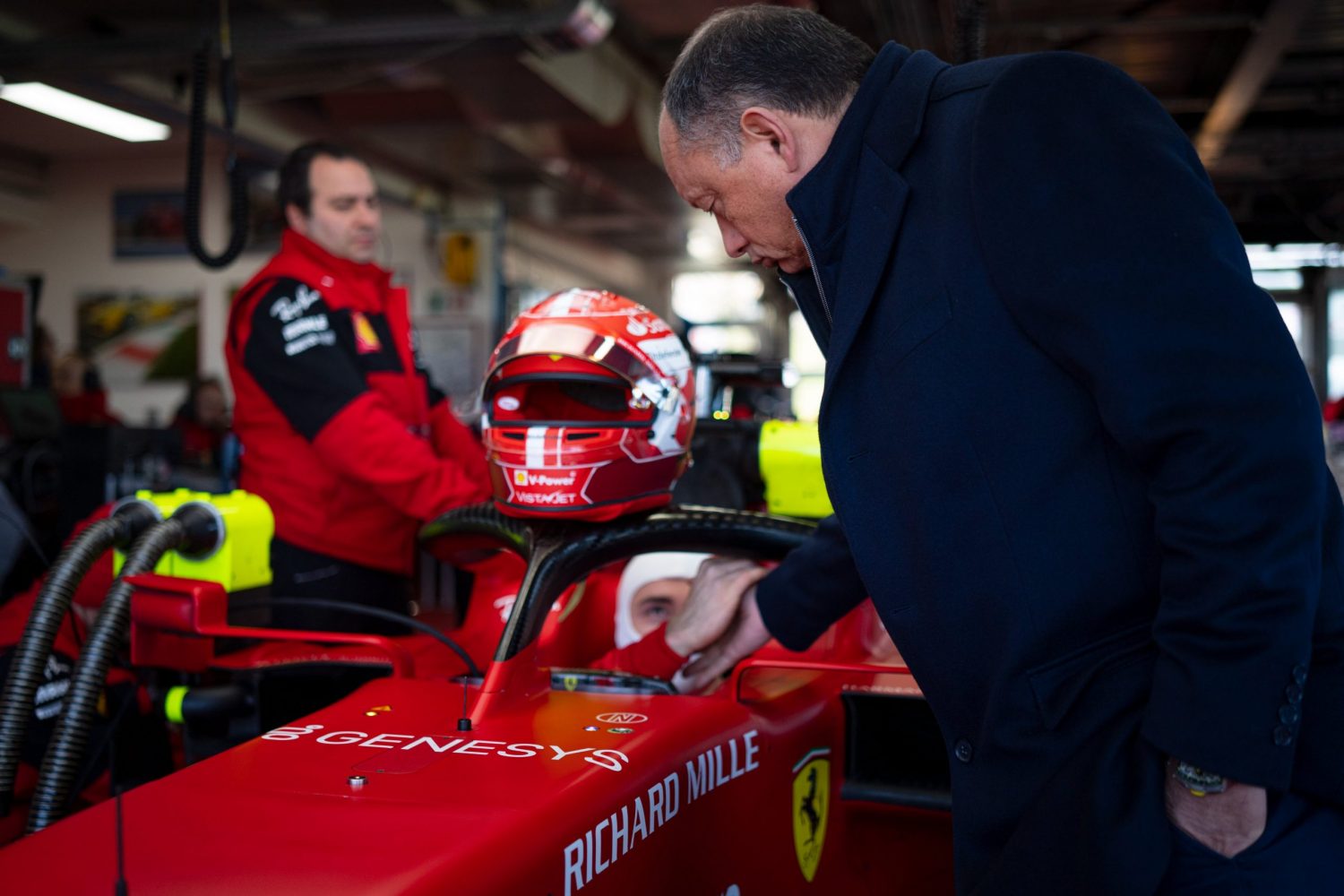 Leclerc ‘very impressed’ with Vasseur’s first weeks on the job