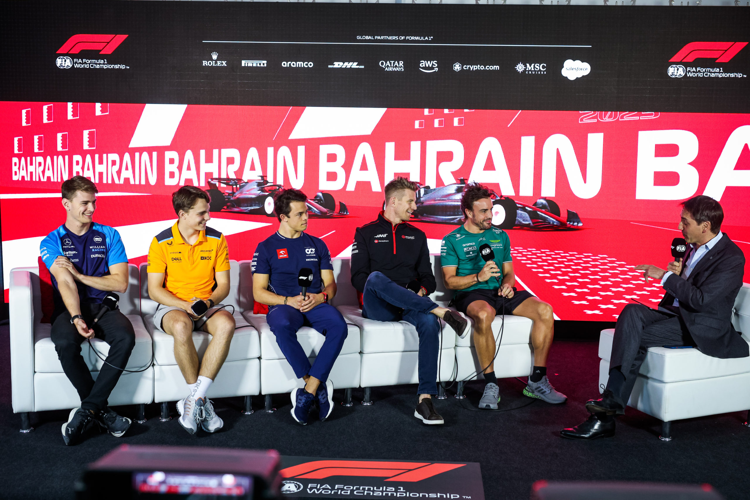 F1 – 2023 BAHRAIN GRAND PRIX – THURSDAY PRESS CONFERENCE TRANSCRIPT