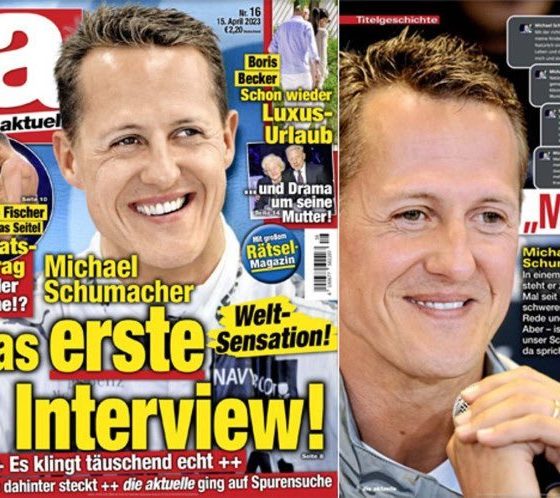 German media blasted for fake Michael Schumacher interview