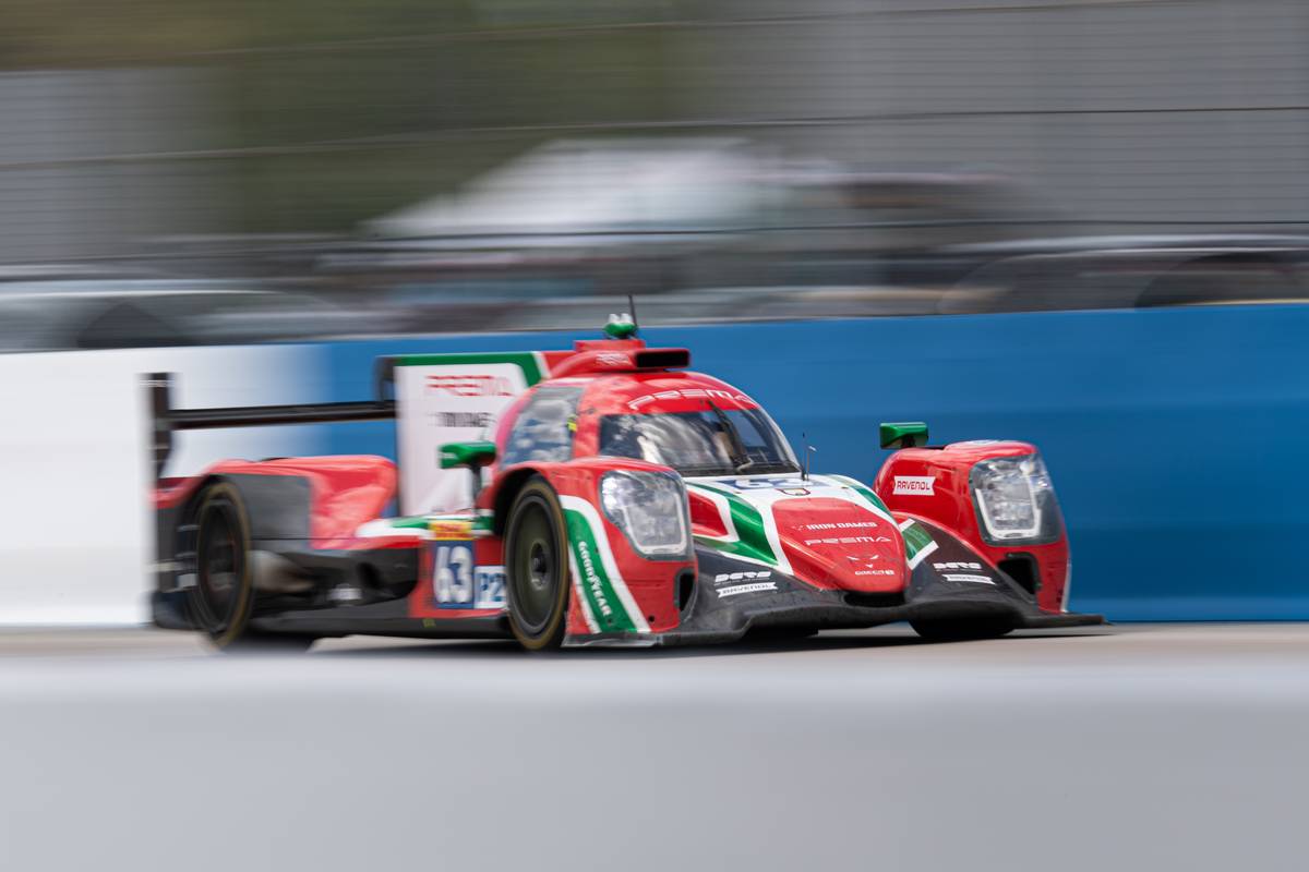 Doriane Pin (FRA) / Mirko Bortolotti (ITA) / Daniil Kvyat (RUS) #63 Prema Racing Oreca 07 - Gibson.
17.03.2023. FIA World Endurance Championship, Round 1, 1000 Miles of Sebring, Sebring, Florida, USA.
- www.xpbimages.com, EMail: requests@xpbimages.com © Copyright: Price / XPB Images