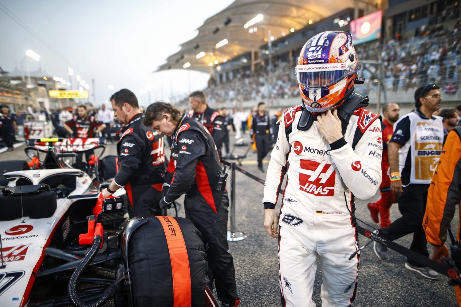Haas will assess ‘alternatives’ before opening 2024 talks with Hulkenberg
