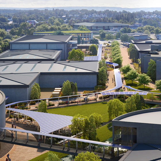 Mercedes offers glimpse into future high-performance Brackley HQ
