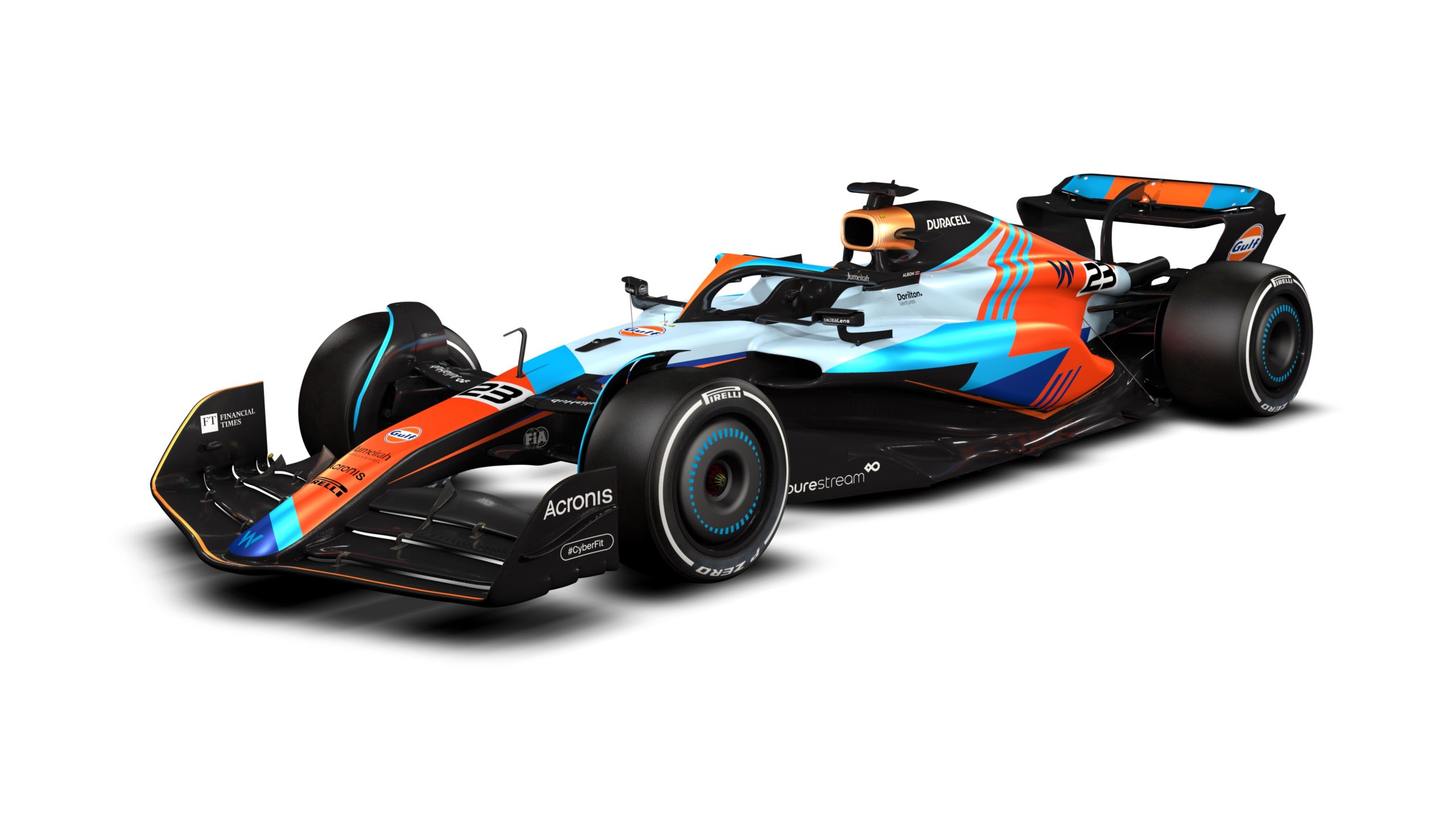 Williams and Gulf launch livery fan vote for FW45