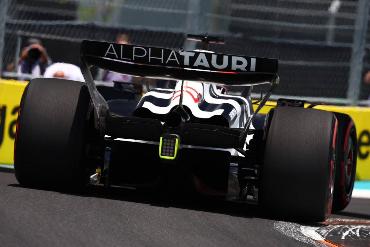 Nyck de Vries (NLD) AlphaTauri AT04.
06.05.2023. Formula 1 World Championship, Rd 5, Miami Grand Prix, Miami, Florida, USA, Qualifying Day.
- www.xpbimages.com, EMail: requests@xpbimages.com © Copyright: Coates / XPB Images