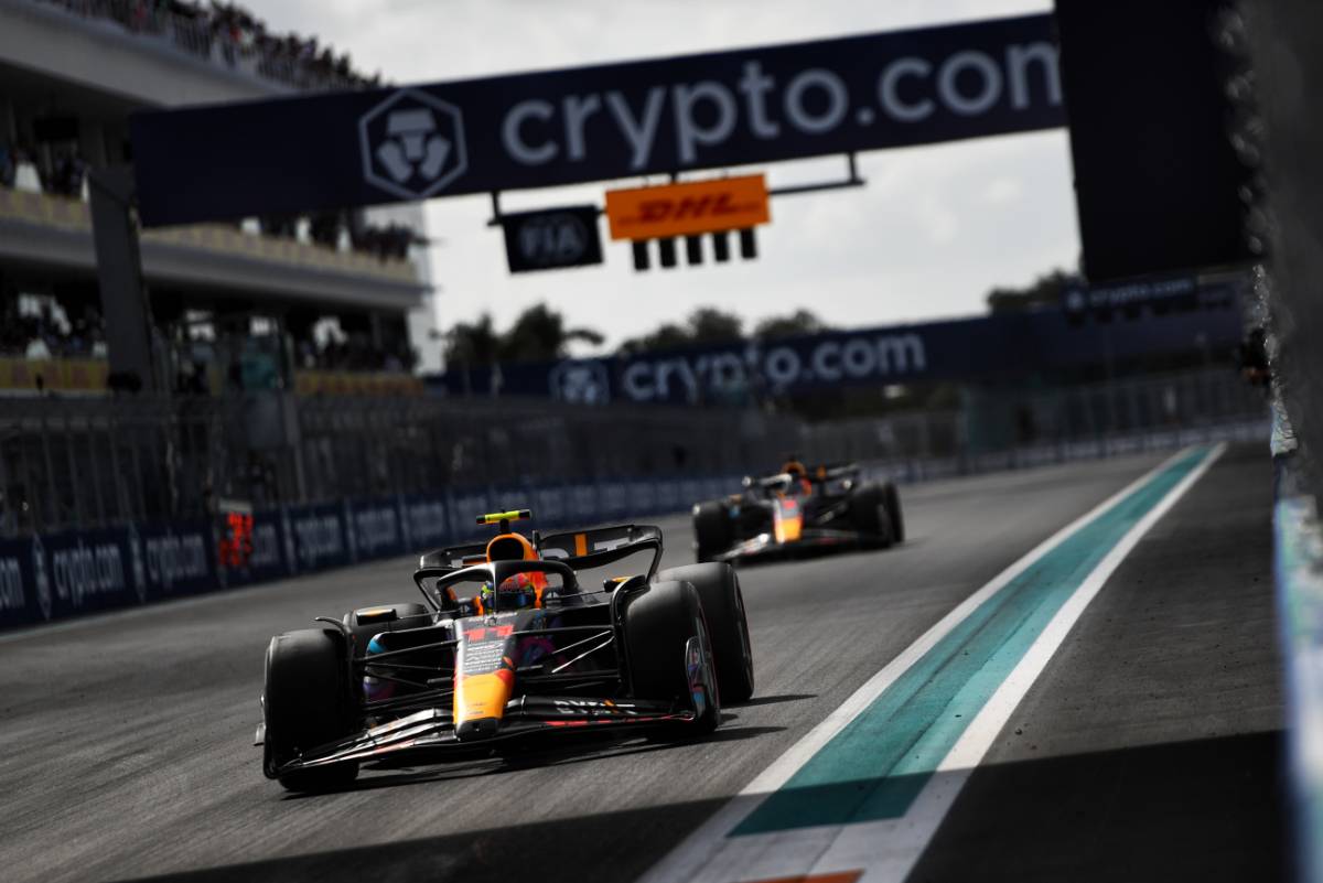 Perez bemoans early medium tyre pace in Miami