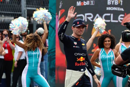 Max Verstappen (NLD) Red Bull Racing.
07.05.2023. Formula 1 World Championship, Rd 5, Miami Grand Prix, Miami, Florida, USA, Race Day.
- www.xpbimages.com, EMail: requests@xpbimages.com &copy; Copyright: Batchelor / XPB Images