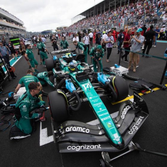 Aston keeping ‘feet on the ground’ amid remarkable run of podiums