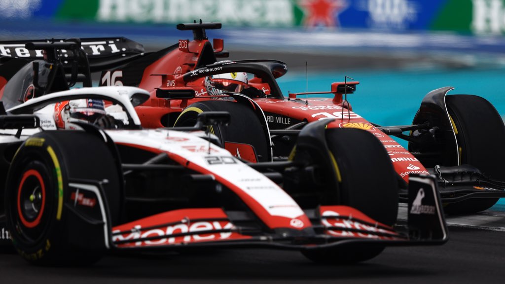 Magnussen: Long fight with Leclerc in Miami ‘tough on tyres’
