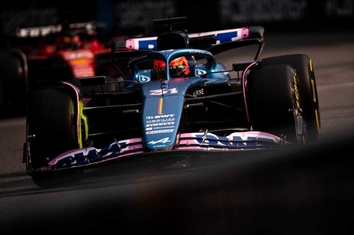 Esteban Ocon (FRA) Alpine F1 Team A523.
16.06.2023. Formula 1 World Championship, Rd 9, Canadian Grand Prix, Montreal, Canada, Practice Day.
- www.xpbimages.com, EMail: requests@xpbimages.com &copy; Copyright: Price / XPB Images