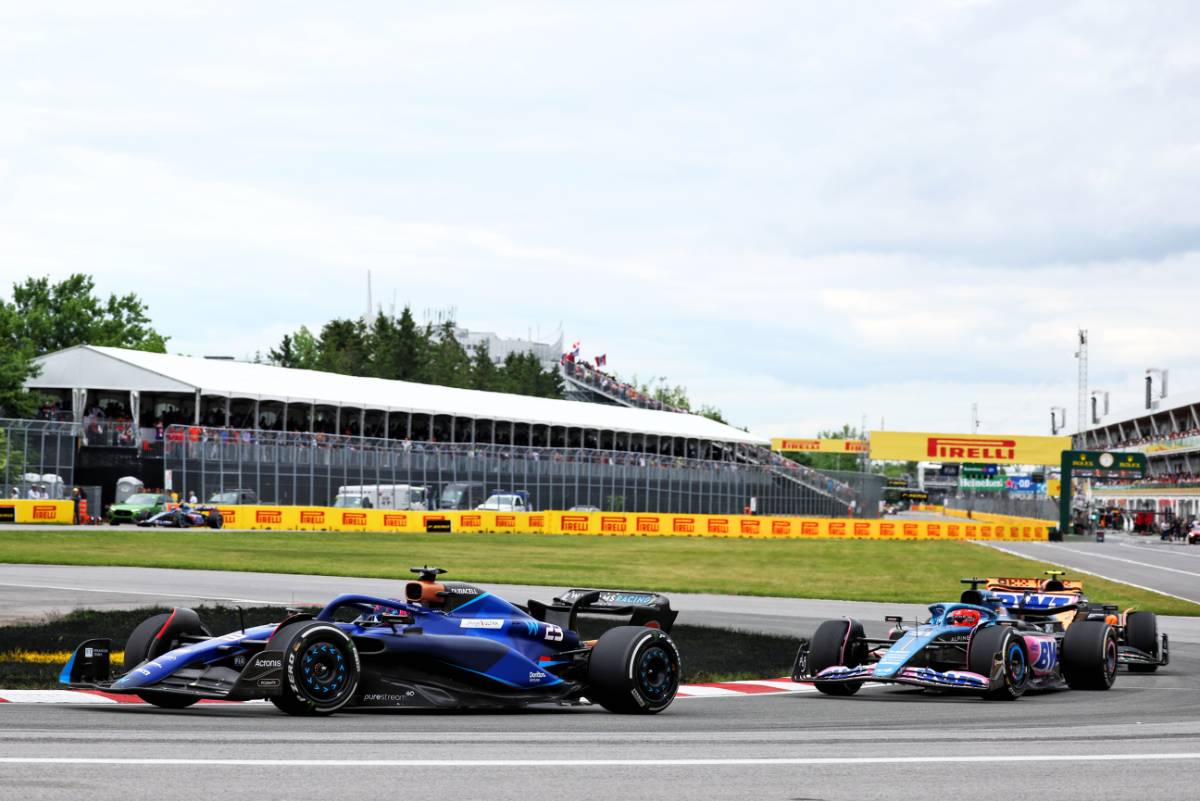 Alexander Albon (THA) Williams Racing FW45.
18.06.2023. Formula 1 World Championship, Rd 9, Canadian Grand Prix, Montreal, Canada, Race Day.
- www.xpbimages.com, EMail: requests@xpbimages.com © Copyright: Coates / XPB Images