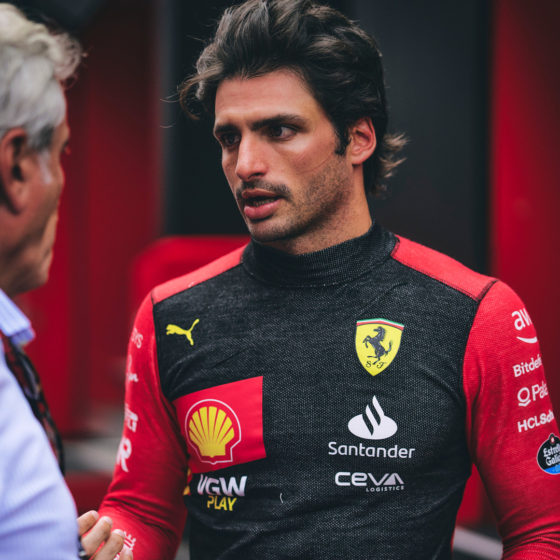 Ferrari trials aero changes during filming day at Fiorano