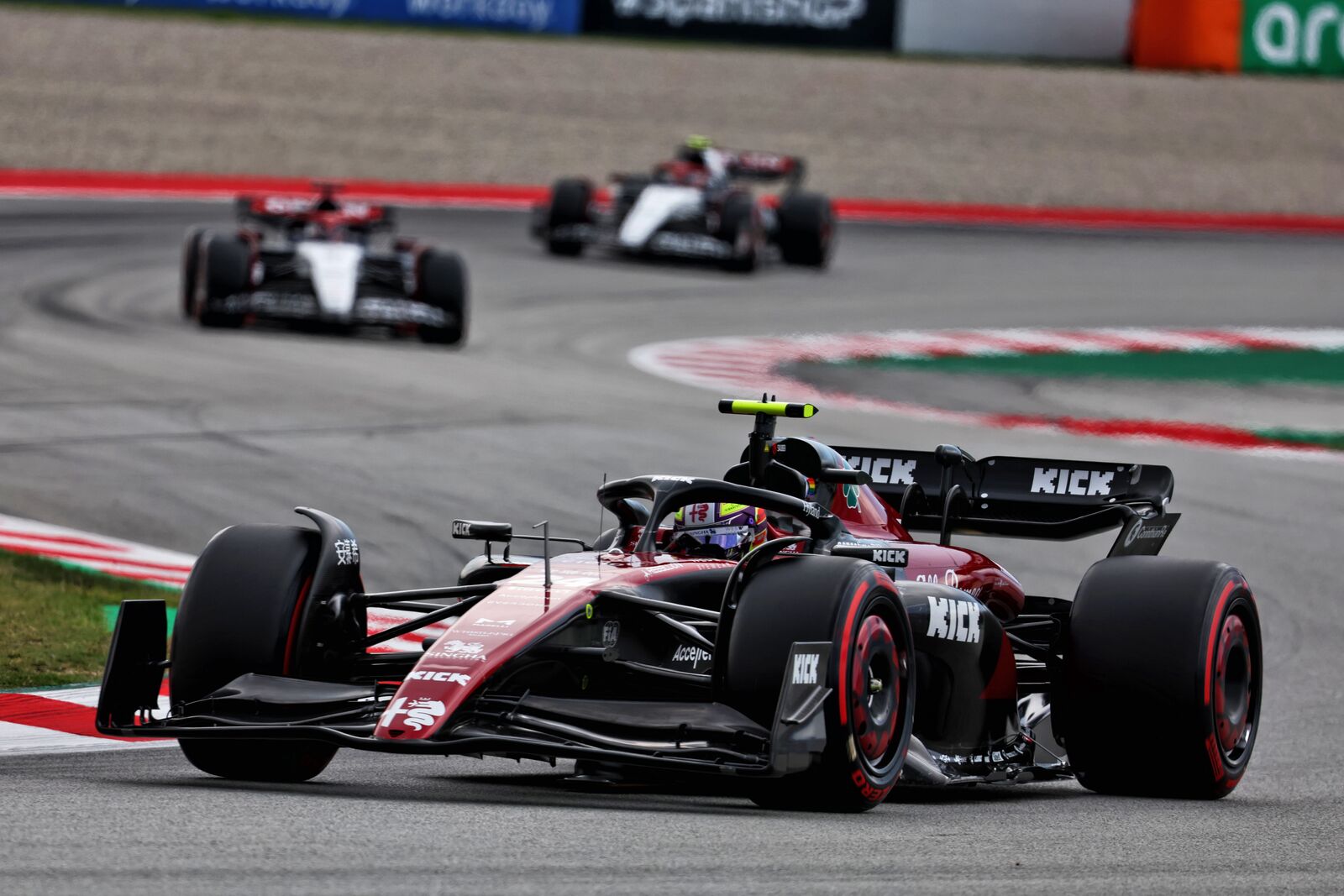 Zhou: Points in Spain a ‘massive relief’ for Alfa Romeo