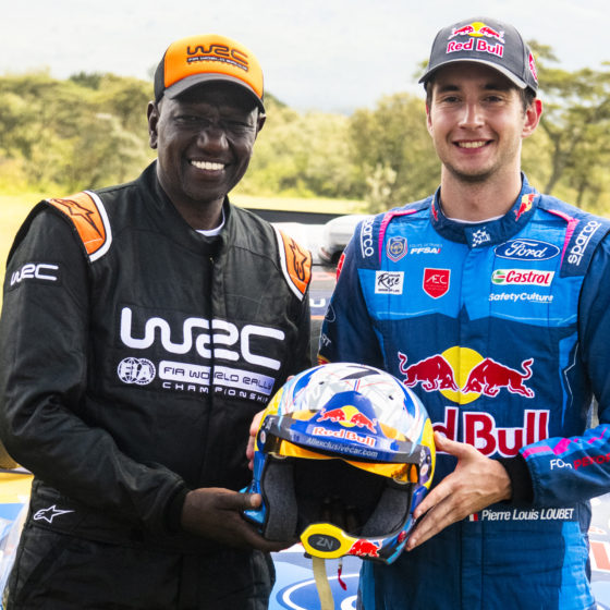 WRC – Kenyan President William Ruto waves off Safari Rally’s 70th edition