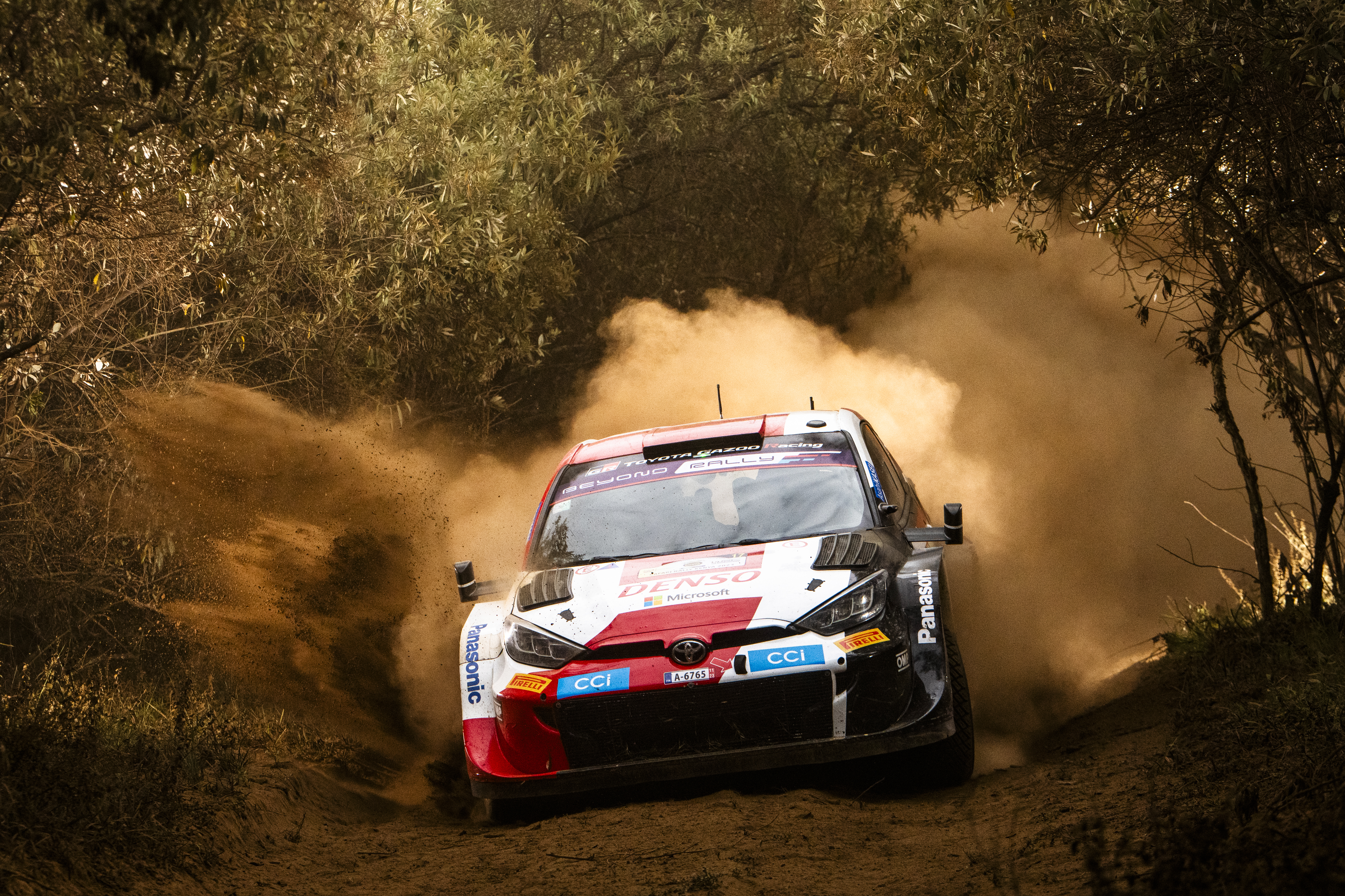 2023 WRC - Safari Rally Kenya - S&eacute;bastien Ogier / Vincent Landais - Toyota Gazoo Racing WRT - GR Yaris Rally1 Hybrid (photo: Jaanus Ree/Red Bull Content Pool)