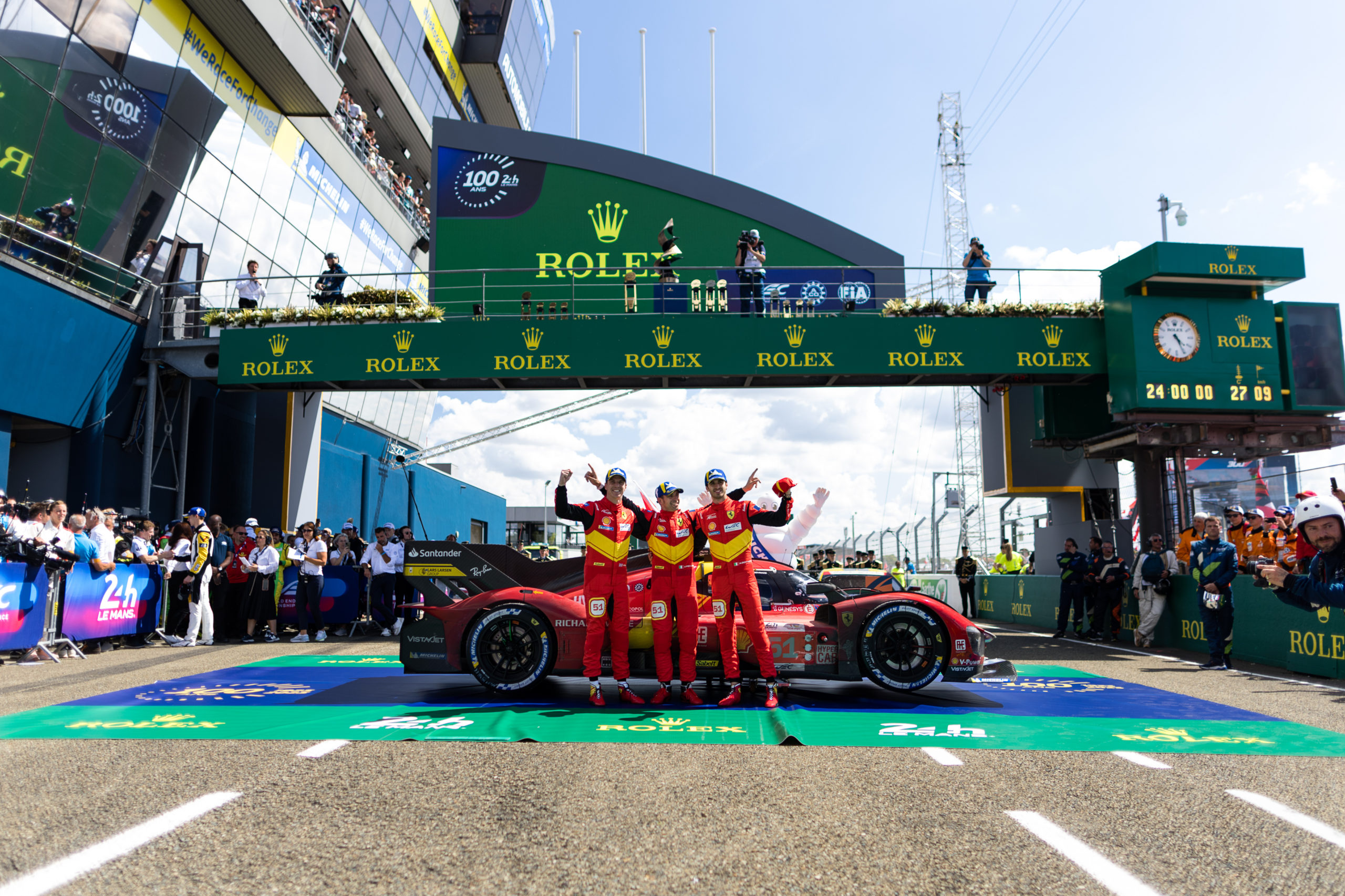 WEC: Ferrari wins action-packed centenary Le Mans