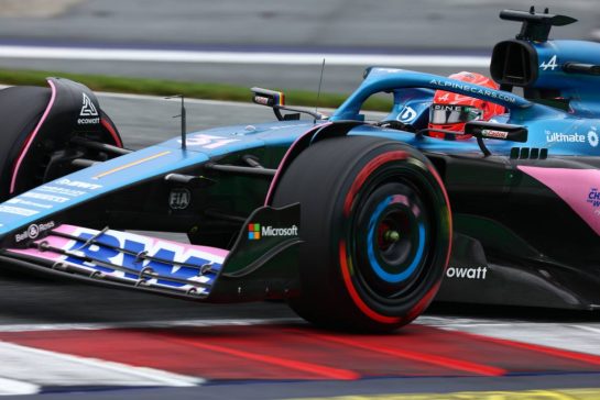 Esteban Ocon (FRA) Alpine F1 Team A523.
01.07.2023. Formula 1 World Championship, Rd 10, Austrian Grand Prix, Spielberg, Austria, Sprint Day.
- www.xpbimages.com, EMail: requests@xpbimages.com © Copyright: Batchelor / XPB Images