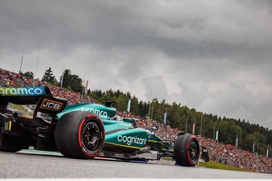 Lance Stroll (CDN) Aston Martin F1 Team AMR23.
01.07.2023. Formula 1 World Championship, Rd 10, Austrian Grand Prix, Spielberg, Austria, Sprint Day.
- www.xpbimages.com, EMail: requests@xpbimages.com © Copyright: Bearne / XPB Images