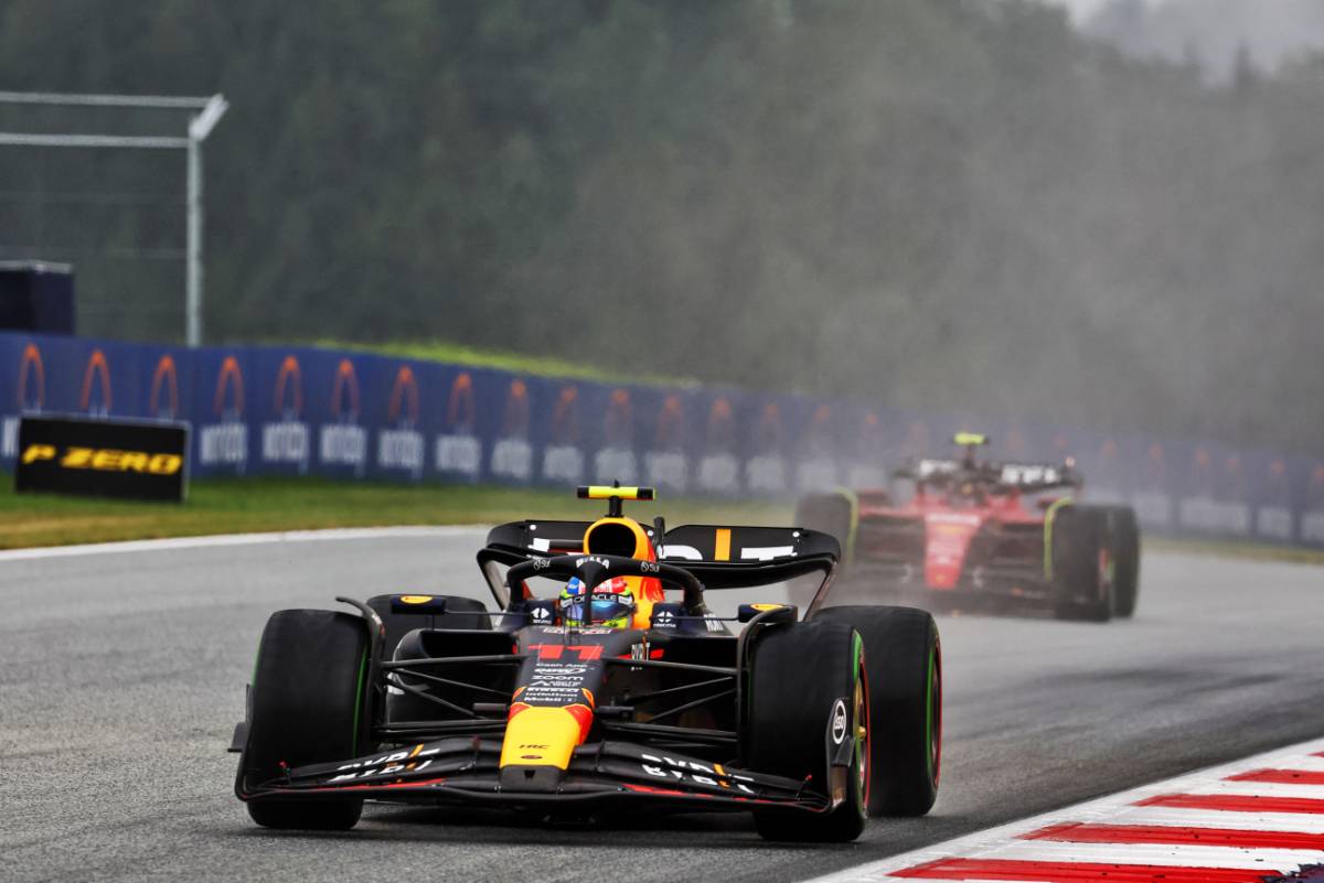 Sergio Perez (MEX) Red Bull Racing RB19. 01.07.2023. Formula 1 World Championship, Rd 10, Austrian Grand Prix, Spielberg, Austria, Sprint Day. - www.xpbimages.com, EMail: requests@xpbimages.com © Copyright: Batchelor / XPB Images