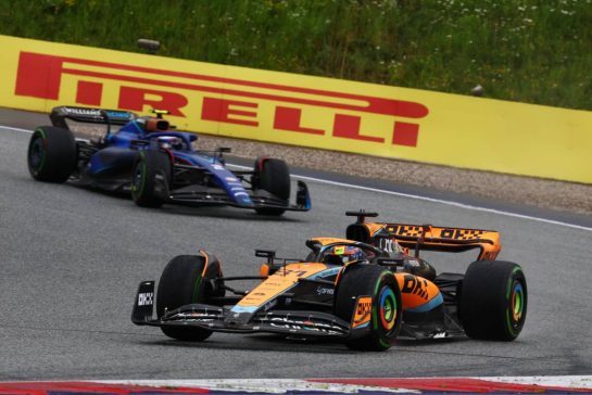 Oscar Piastri (AUS) McLaren MCL60.
01.07.2023. Formula 1 World Championship, Rd 10, Austrian Grand Prix, Spielberg, Austria, Sprint Day.
- www.xpbimages.com, EMail: requests@xpbimages.com © Copyright: Batchelor / XPB Images