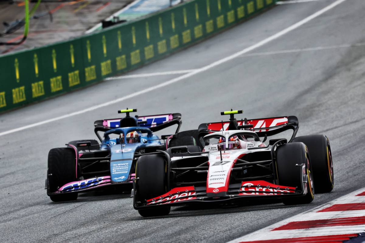 Nico Hulkenberg (GER) Haas VF-23.
01.07.2023. Formula 1 World Championship, Rd 10, Austrian Grand Prix, Spielberg, Austria, Sprint Day.
- www.xpbimages.com, EMail: requests@xpbimages.com &copy; Copyright: Moy / XPB Images