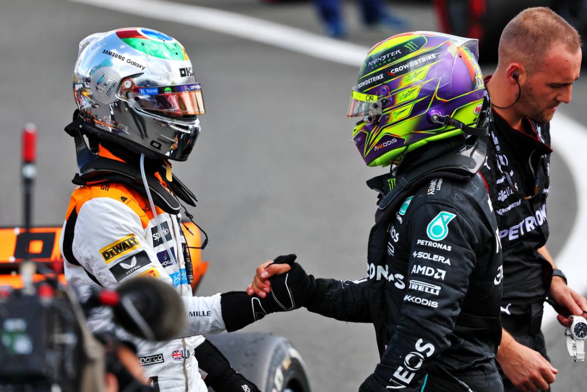 Hamilton marvels at McLaren’s ‘rocket ship’