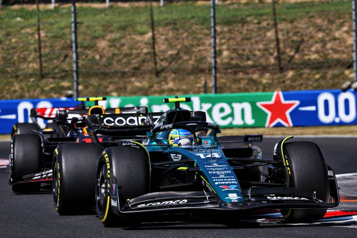 Alonso: Aston Martin now fifth fastest team on the grid