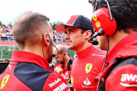 Charles Leclerc (MON) Ferrari on the grid.
30.07.2023. Formula 1 World Championship, Rd 13, Belgian Grand Prix, Spa Francorchamps, Belgium, Race Day.
- www.xpbimages.com, EMail: requests@xpbimages.com &copy; Copyright: Batchelor / XPB Images