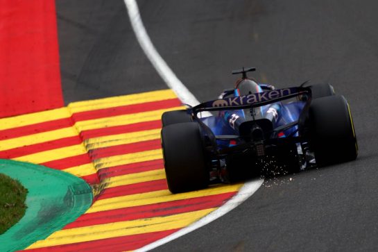Alexander Albon (THA) Williams Racing FW45.
30.07.2023. Formula 1 World Championship, Rd 13, Belgian Grand Prix, Spa Francorchamps, Belgium, Race Day.
 - www.xpbimages.com, EMail: requests@xpbimages.com &copy; Copyright: Coates / XPB Images