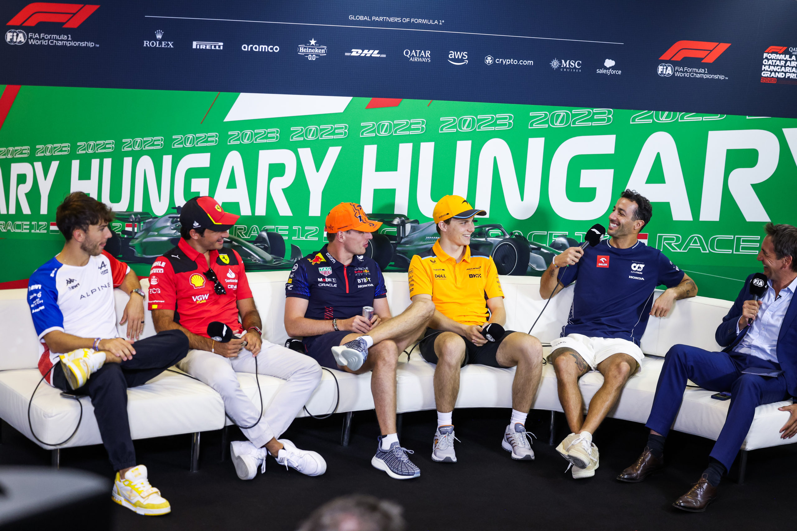 F1 – 2023 HUNGARIAN GRAND PRIX – THURSDAY PRESS CONFERENCE TRANSCRIPT