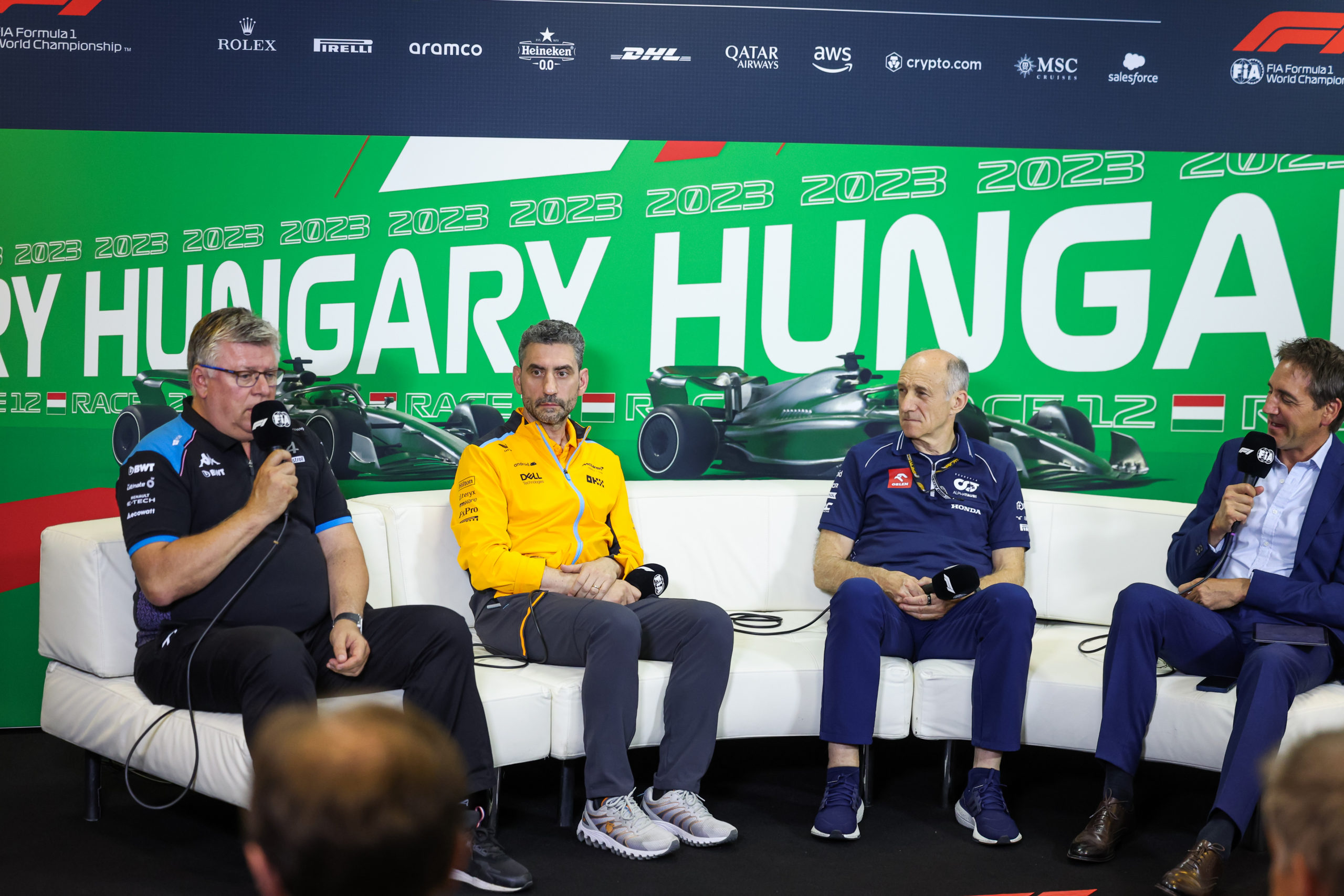 F1 – 2023 HUNGARIAN GRAND PRIX – FRIDAY PRESS CONFERENCE TRANSCRIPT