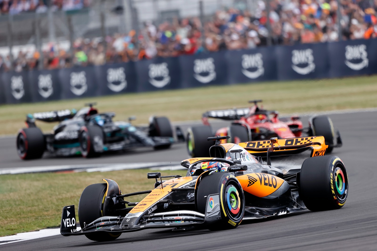 Piastri ‘happy to be disappointed’ with P4 in British GP