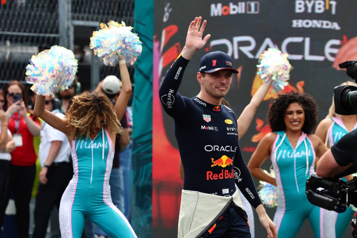 Max Verstappen (NLD) Red Bull Racing. 07.05.2023. Formula 1 World Championship, Rd 5, Miami Grand Prix, Miami, Florida, USA, Race Day. - www.xpbimages.com, EMail: requests@xpbimages.com © Copyright: Batchelor / XPB Images