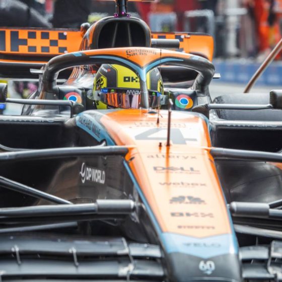 Norris determined to stay in the mix after topping FP2