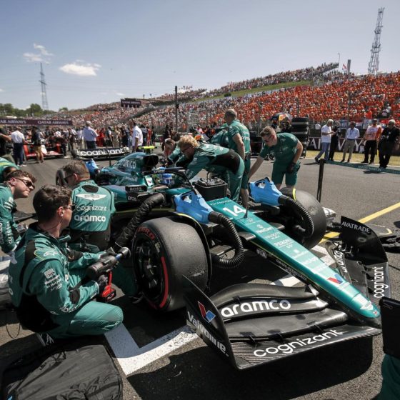 Vettel ‘mostly happy’ for Aston Martin and Alonso