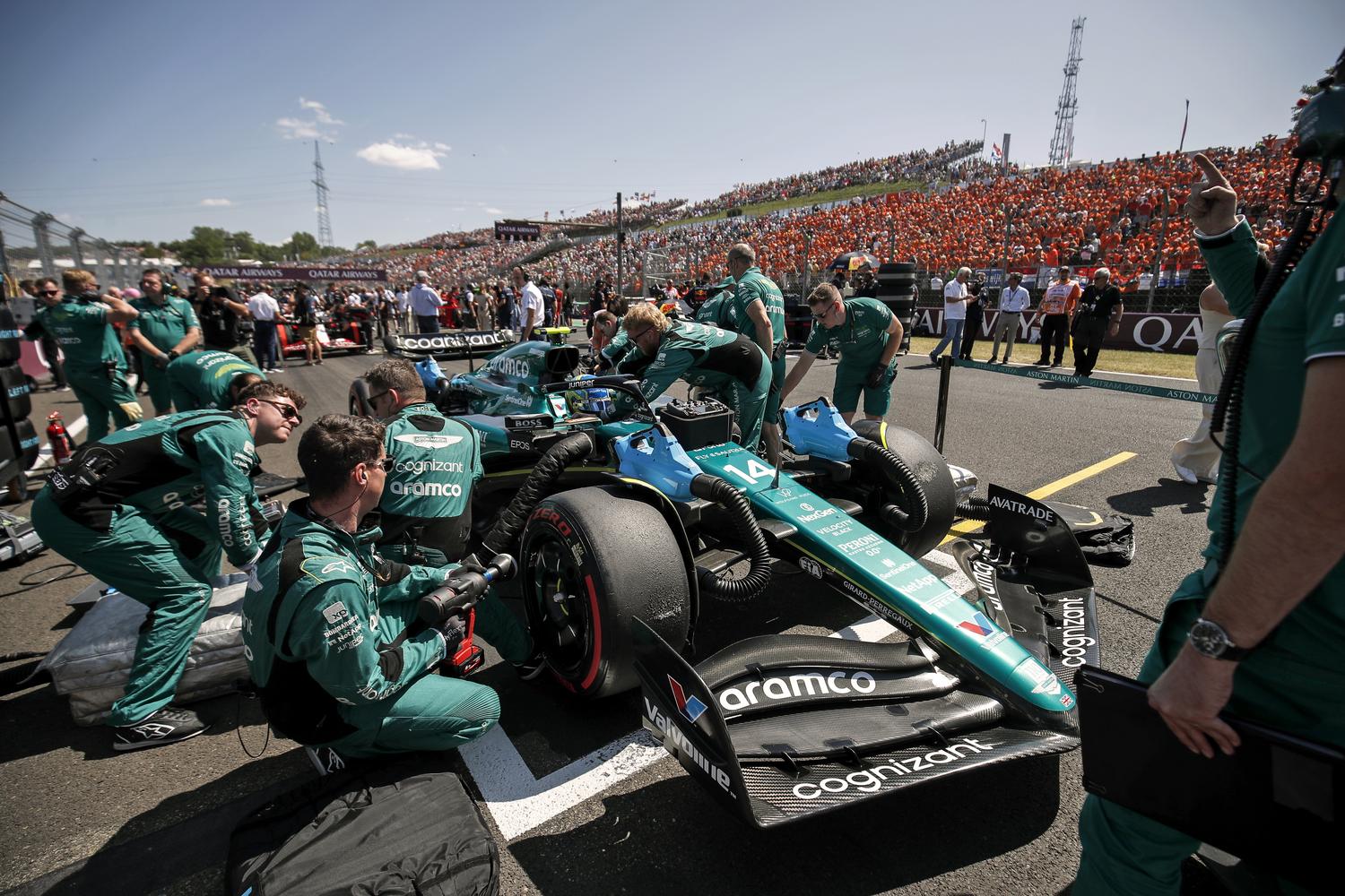 Vettel ‘mostly happy’ for Aston Martin and Alonso