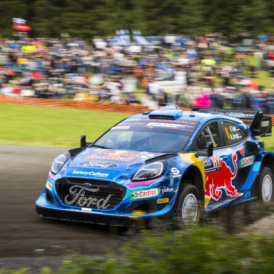 WRC – Tänak tops Rally Finland opener in front of big crowds
