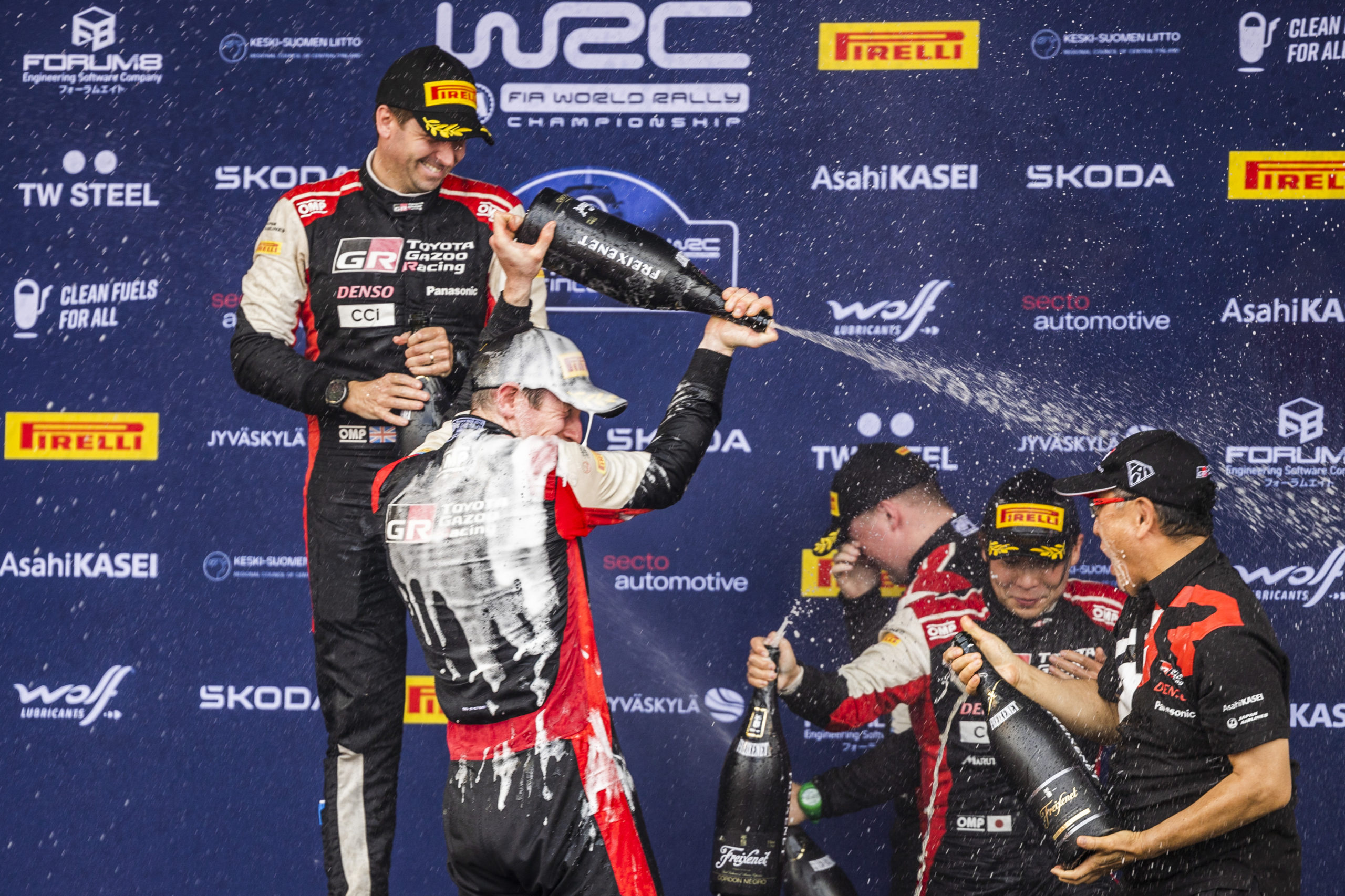 WRC – Elfyn Evans/Scott Martin claim commanding win on Rally Finland