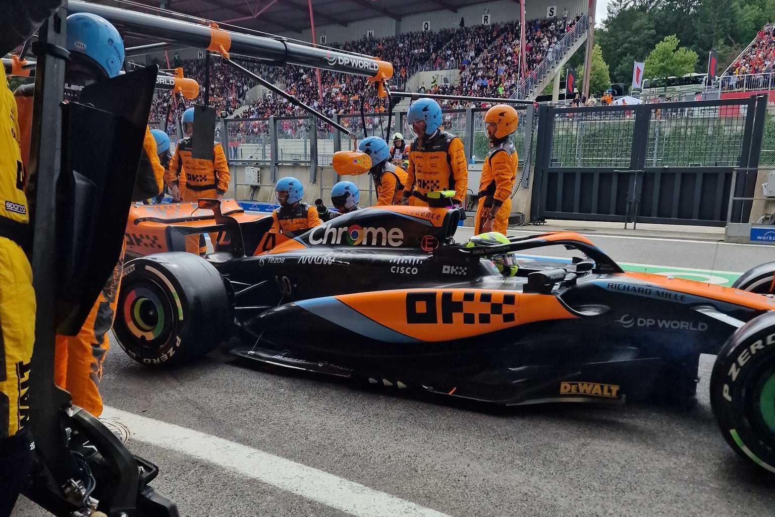 McLaren: Norris second stint on hard tyre a ‘misjudgment’