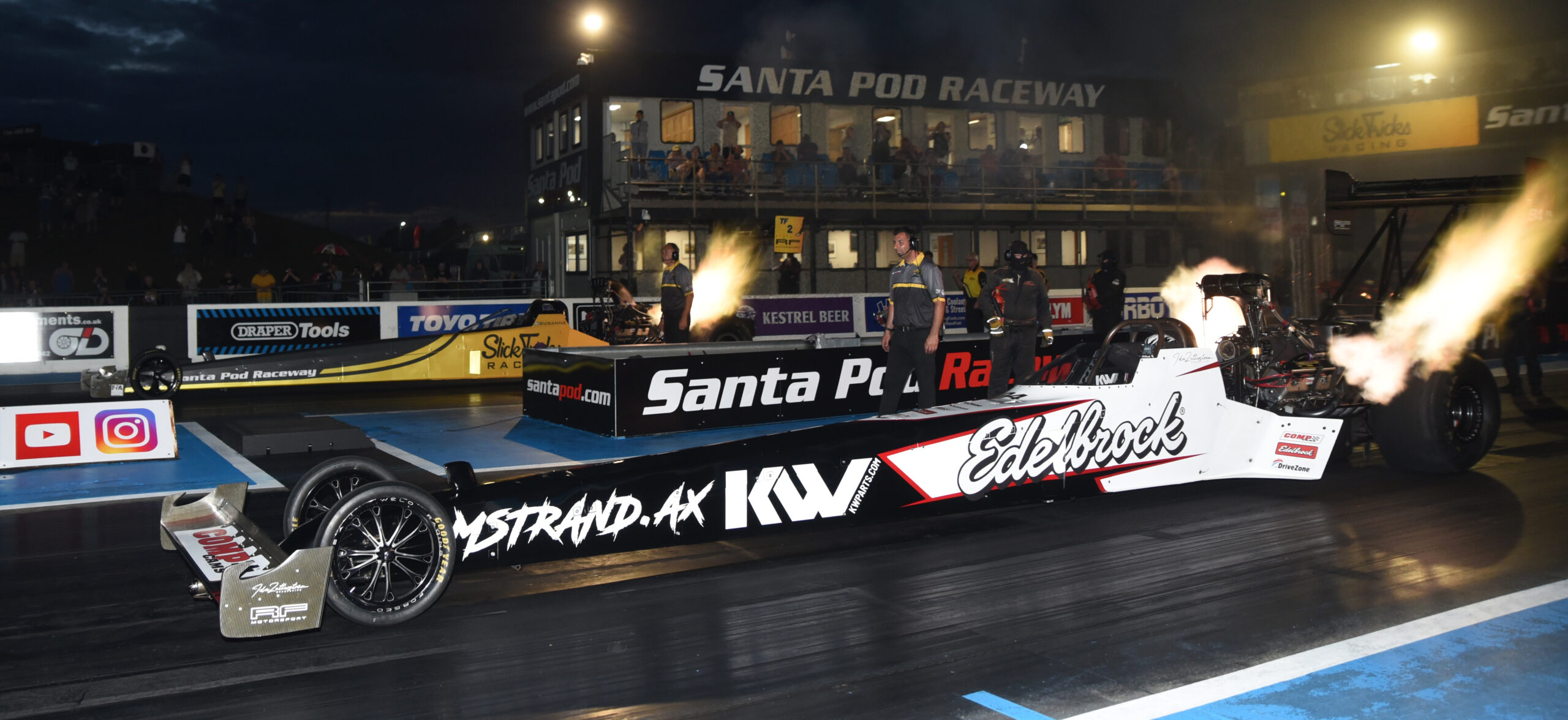 EDRC: Zetterström clinches Top Fuel title at Santa Pod finale
