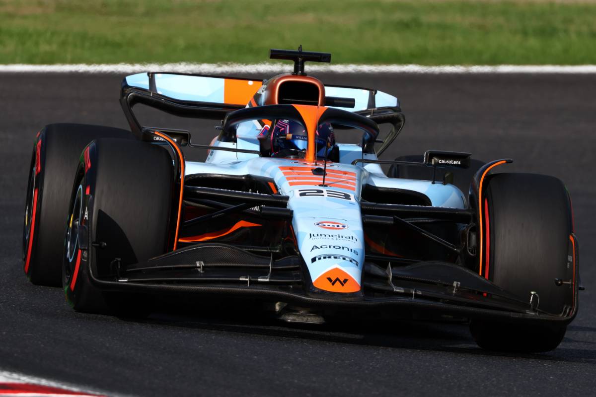 Alexander Albon (THA) Williams Racing FW45.
23.09.2023. Formula 1 World Championship, Rd 17, Japanese Grand Prix, Suzuka, Japan, Qualifying Day.
- www.xpbimages.com, EMail: requests@xpbimages.com © Copyright: Coates / XPB Images