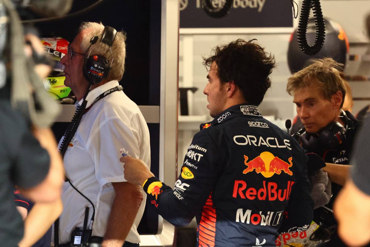 Sergio Perez (MEX) Red Bull Racing.
06.10.2023 Formula 1 World Championship, Rd 18, Qatar Grand Prix, Doha, Qatar, Qualifying Day.
- www.xpbimages.com, EMail: requests@xpbimages.com &copy; Copyright: Batchelor / XPB Images