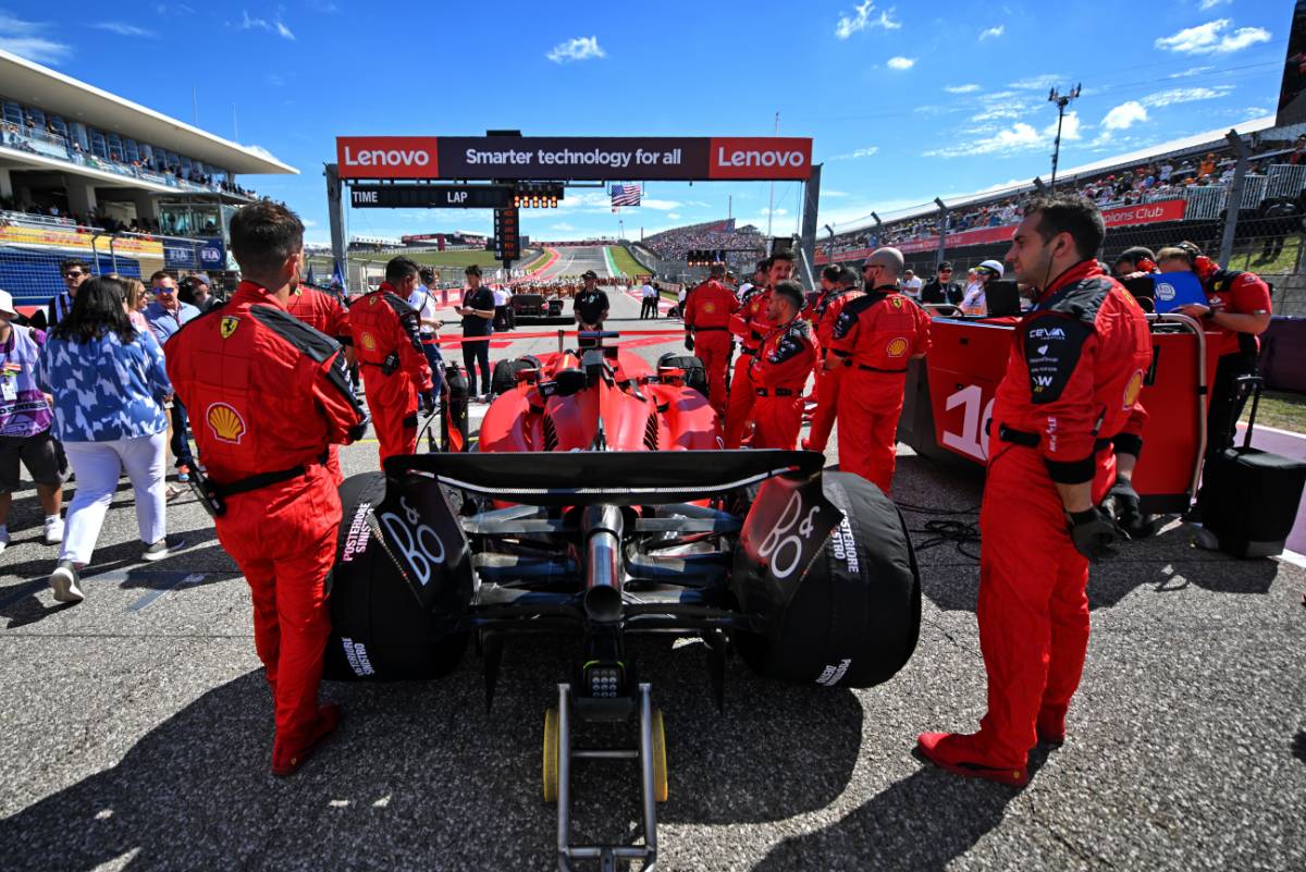 Charles Leclerc (MON) Ferrari SF-23 on the grid.
22.10.2023. Formula 1 World Championship, Rd 19, United States Grand Prix, Austin, Texas, USA, Race Day.
- www.xpbimages.com, EMail: requests@xpbimages.com © Copyright: Price / XPB Images