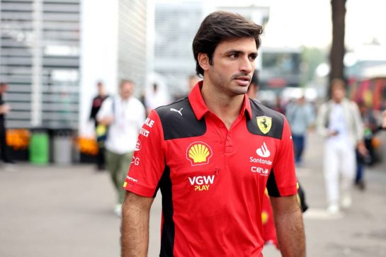 Carlos Sainz Jr (ESP) Ferrari.
27.10.2023. Formula 1 World Championship, Rd 20, Mexican Grand Prix, Mexico City, Mexico, Practice Day.
- www.xpbimages.com, EMail: requests@xpbimages.com &copy; Copyright: Bearne / XPB Images