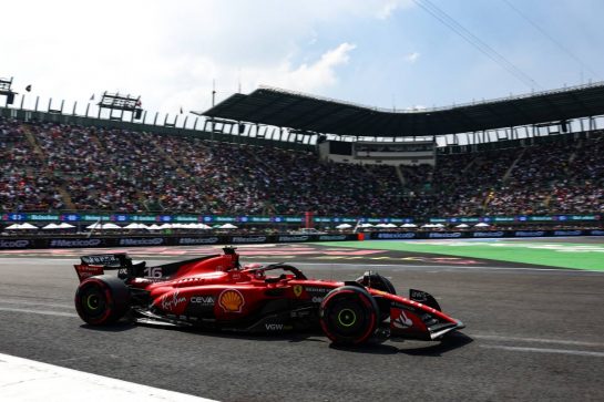 Charles Leclerc (FRA), Scuderia Ferrari 
27.10.2023. Formula 1 World Championship, Rd 20, Mexican Grand Prix, Mexico City, Mexico, Practice Day.
- www.xpbimages.com, EMail: requests@xpbimages.com &copy; Copyright: Charniaux / XPB Images