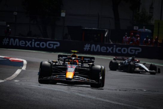 Sergio Perez (MEX), Red Bull Racing 
27.10.2023. Formula 1 World Championship, Rd 20, Mexican Grand Prix, Mexico City, Mexico, Practice Day.
- www.xpbimages.com, EMail: requests@xpbimages.com &copy; Copyright: Charniaux / XPB Images
