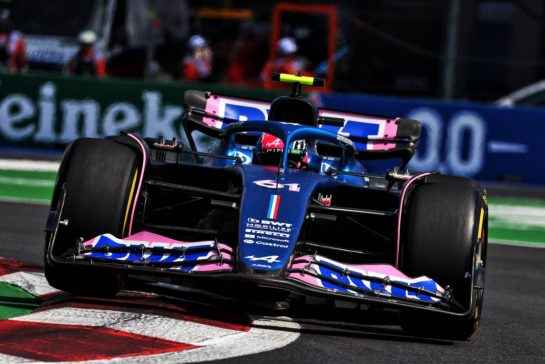 Pierre Gasly (FRA) Alpine F1 Team A523.
27.10.2023. Formula 1 World Championship, Rd 20, Mexican Grand Prix, Mexico City, Mexico, Practice Day.
- www.xpbimages.com, EMail: requests@xpbimages.com &copy; Copyright: Moy / XPB Images